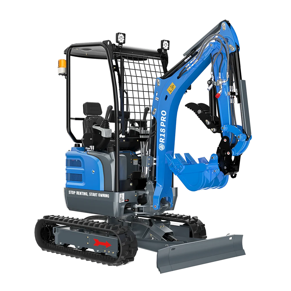 Blue Rippa R18 Pro mini excavator